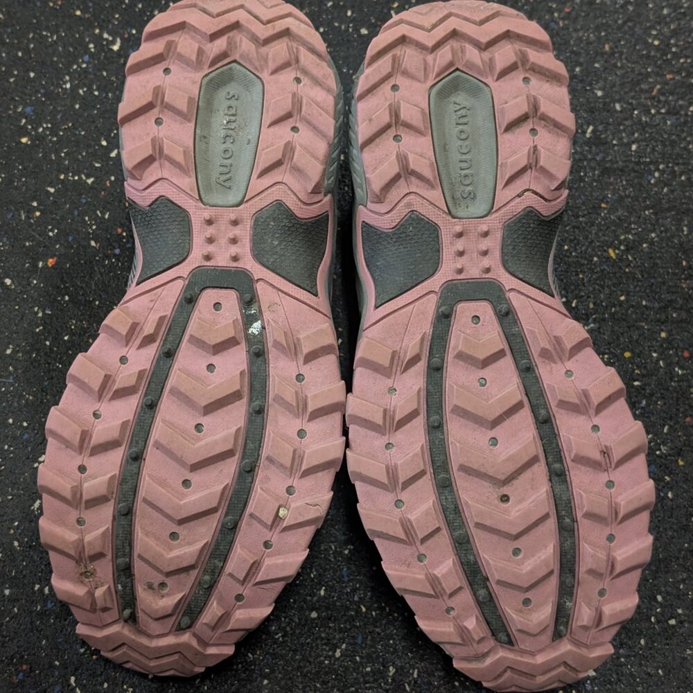Saucony Excursion TR16 Trail Hiking Shoes - Women's Size 6 Grey Pink - Picture 8 of 9
